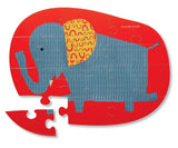 Crocodile Creek 12-Piece Puzzle Happy Elephant - Tadpole