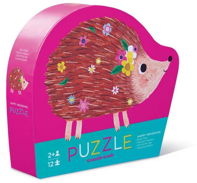 Crocodile Creek 12-Piece Puzzle Happy Hedgehog - Tadpole