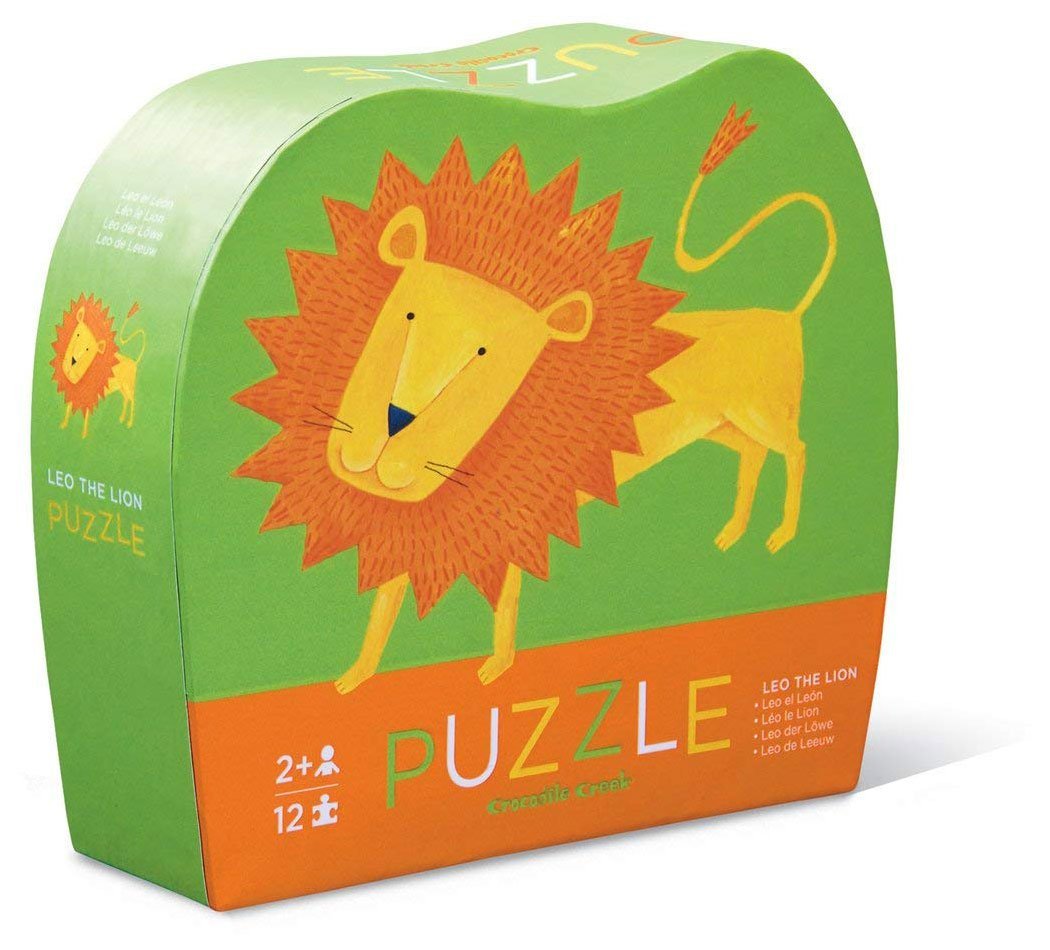 Crocodile Creek 12-Piece Puzzle Leo the Lion - Tadpole