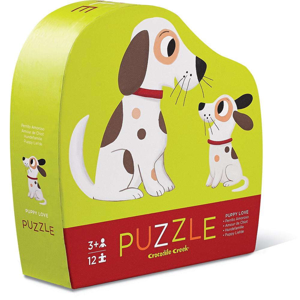 Crocodile Creek 12-Piece Puzzle Puppy Love