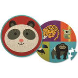 Crocodile Creek 2-Sided 24-Piece Puzzle Panda Friends - Tadpole
