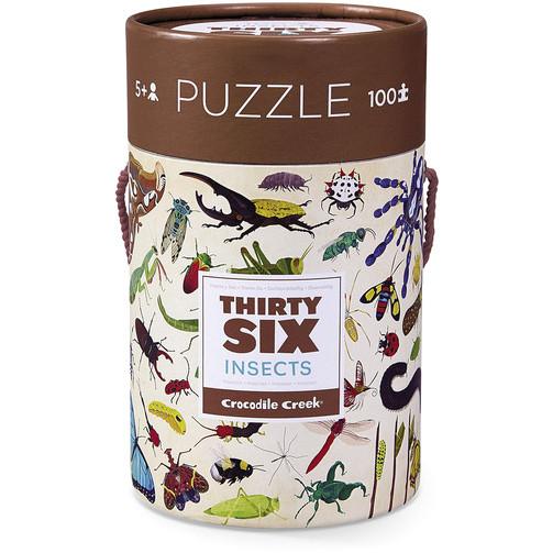 Crocodile Creek 36 Insects Puzzle (100 Pieces)