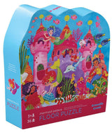 Crocodile Creek Shaped Puzzle Mermaid Palace - Tadpole