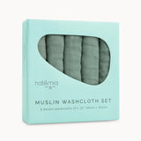 Ultra Soft Muslin Bamboo Washcloths (5 Pack)