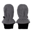 Dark Grey | Fleece Mittens - Tadpole