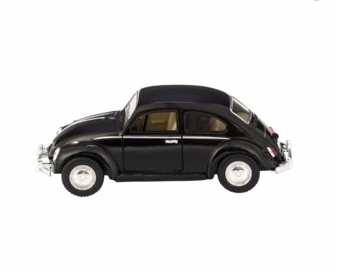 Diecast VW 5' Classic Black Beetle - Tadpole