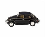 Diecast VW 5' Classic Black Beetle - Tadpole