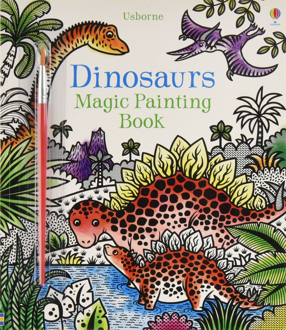Dinosaurs Magic Painting Book - Tadpole