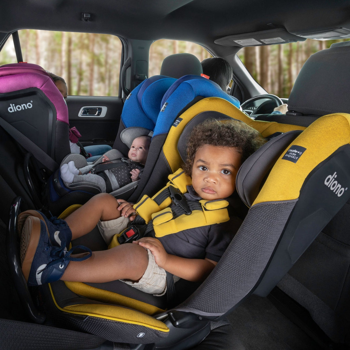Diono Radian 3QX Ultimate 3 Across All-in-One Convertible Car Seat - Tadpole