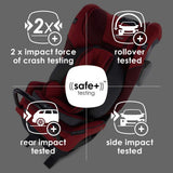 Diono Radian 3QXT Ultimate 3-Across All-in-One Convertible Car Seat - Tadpole