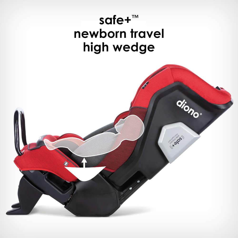 Diono Radian 3QXT Ultimate 3-Across All-in-One Convertible Car Seat - Tadpole