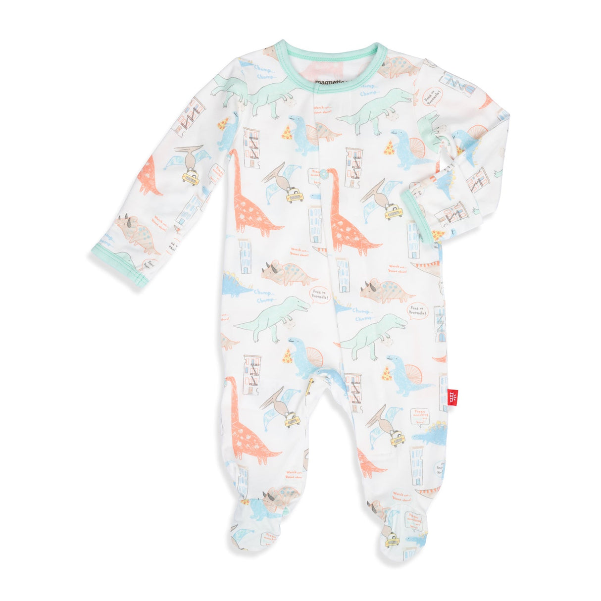 Door Dash Dino Modal Magnetic Footie - Tadpole