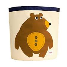 3 Sprouts Storage Bin Bear - Tadpole