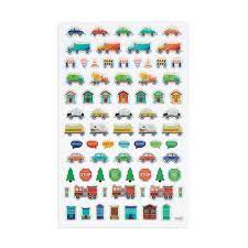 Ooly Itsy Bitsy Stickers: Workin' Wheels