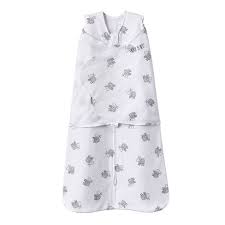 Halo SleepSack Swaddle White Lamb Scribble