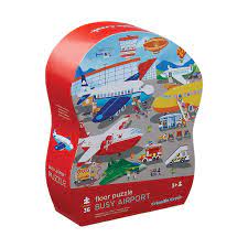 Crocodile Creek 36-Piece Floor Puzzle Busy Airport