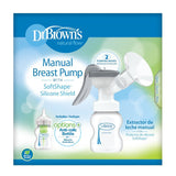 Dr. Brown's Manual Breast Pump with SoftShape™ Silicone Shield - Tadpole