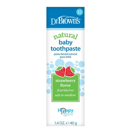 Dr. Brown's Natural Baby Strawberry Toothpaste - Tadpole