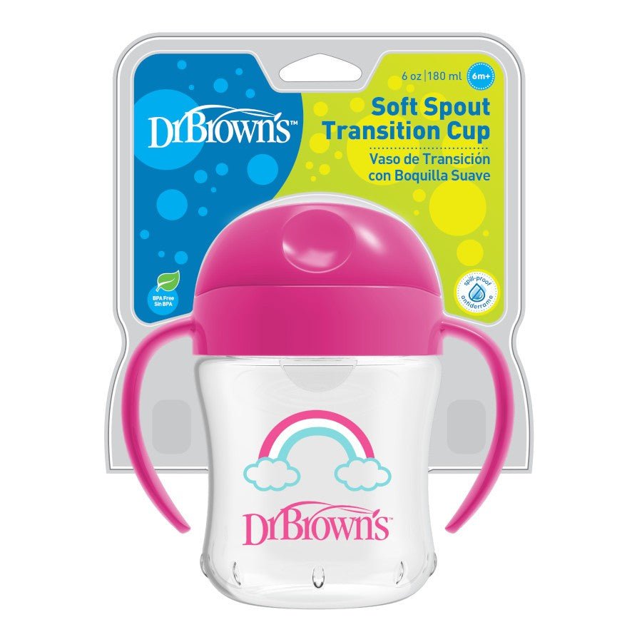Dr. Brown’s® Soft-Spout Transition Cup, 6 oz/180 ml (6m+)