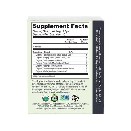 Earth Mama Organics Third Trimester Tea - Tadpole