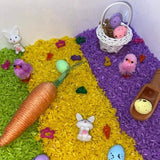 Easter Sensory Bin - Tadpole