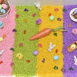 Easter Sensory Bin - Tadpole