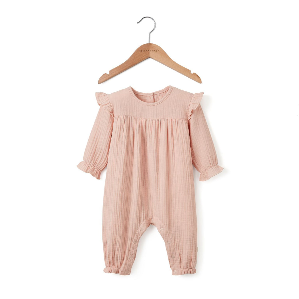 Elegant Baby Flutter Sleeve Jumpsuit - Tadpole