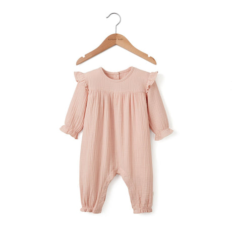 Elegant Baby Flutter Sleeve Jumpsuit - Tadpole