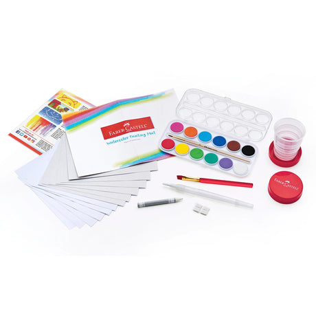 Faber-Castell Young Artist Learn To Watercolor Set - Tadpole