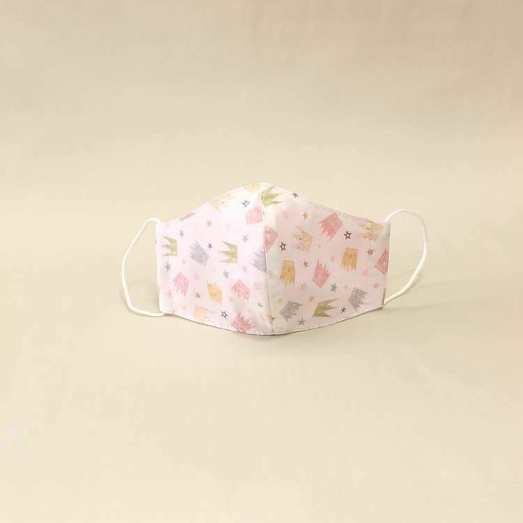 Face Mask for Kids Princess Crowns - Tadpole