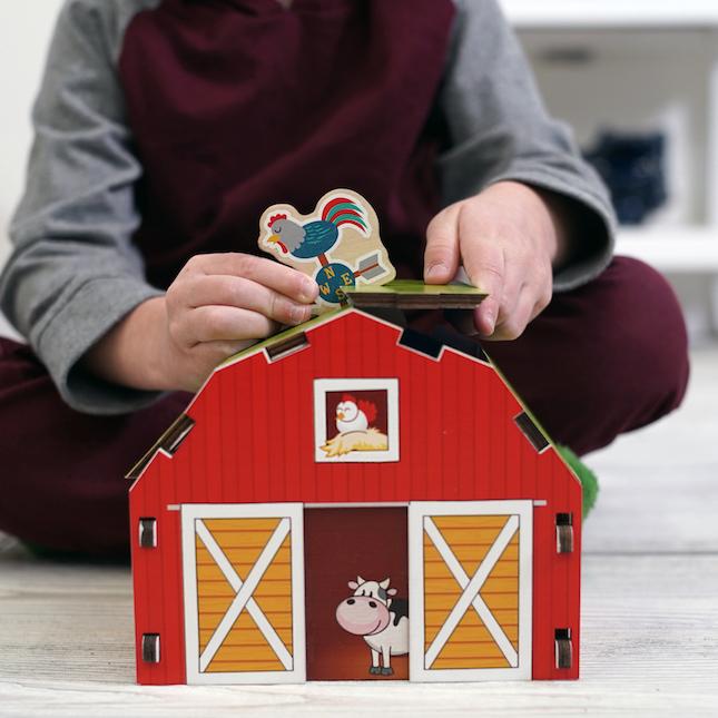 Fat Brain Barn Blueprint Puzzle - Tadpole