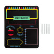 First and Last Day of School Reversible Chalkboard - Tadpole