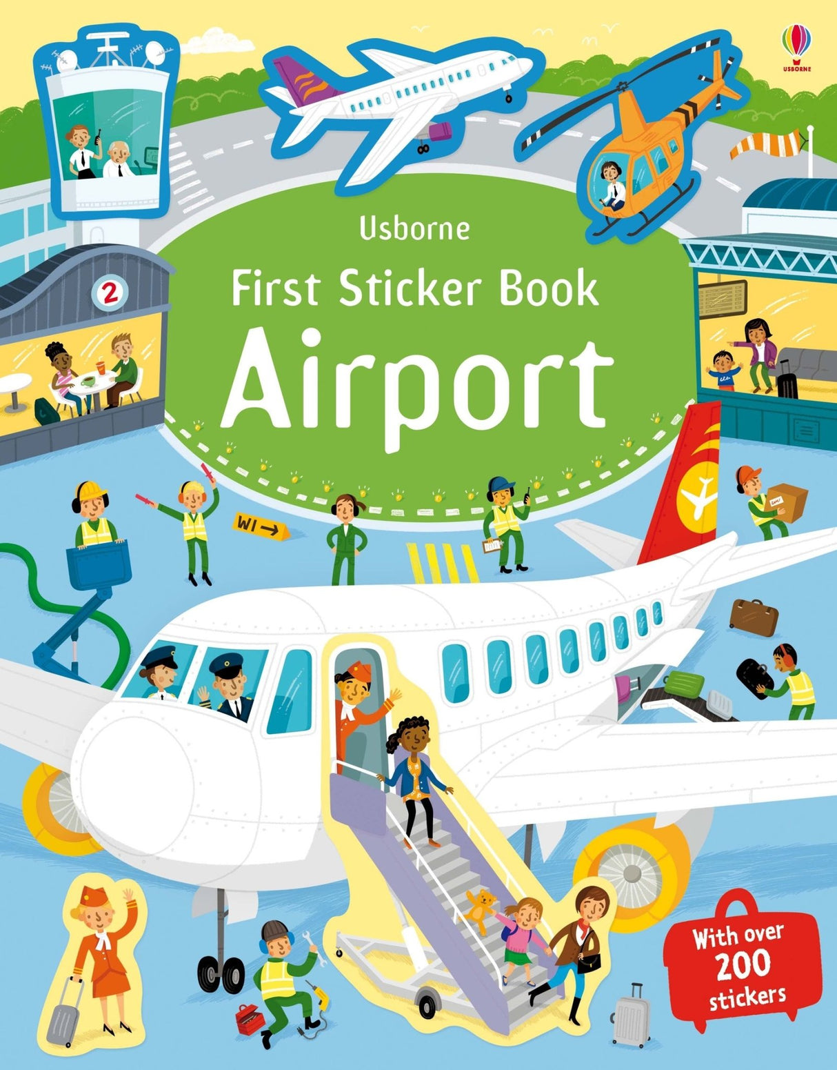 First Sticker Book Airport - Tadpole