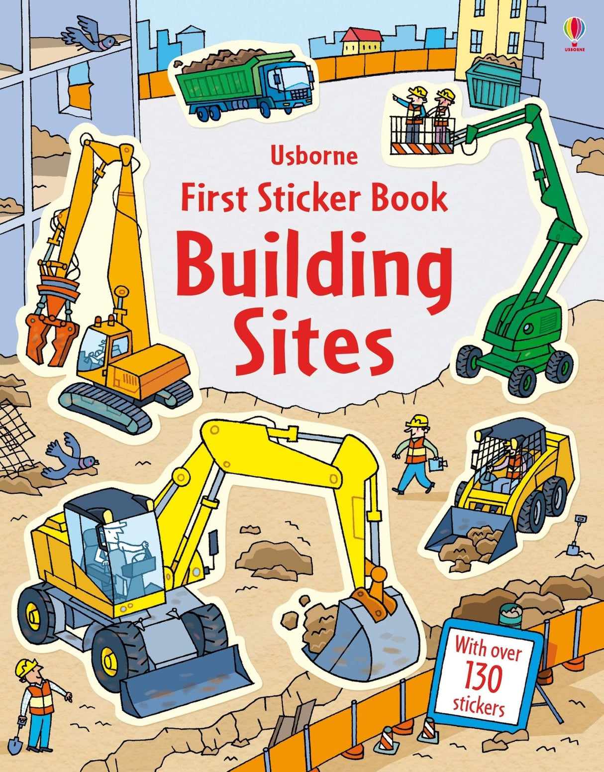 First Sticker Book Building Sites - Tadpole