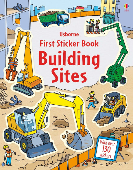 First Sticker Book Building Sites - Tadpole