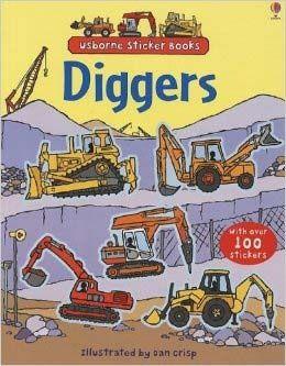 First Sticker Book Diggers - Tadpole