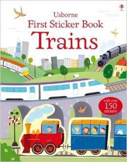 First Sticker Book Trains - Tadpole