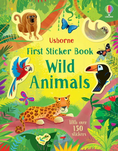 First Sticker Book Wild Animals - Tadpole