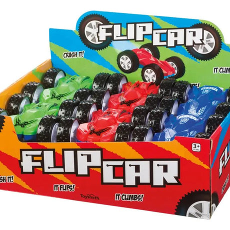 Flip Car, Friction Pull-back, Action Packed, Indoor/Outdoor | default - Tadpole