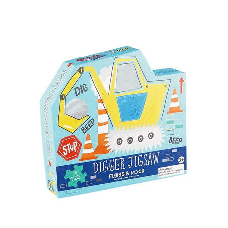 Floss & Rock Construction 20-piece Puzzle - Tadpole