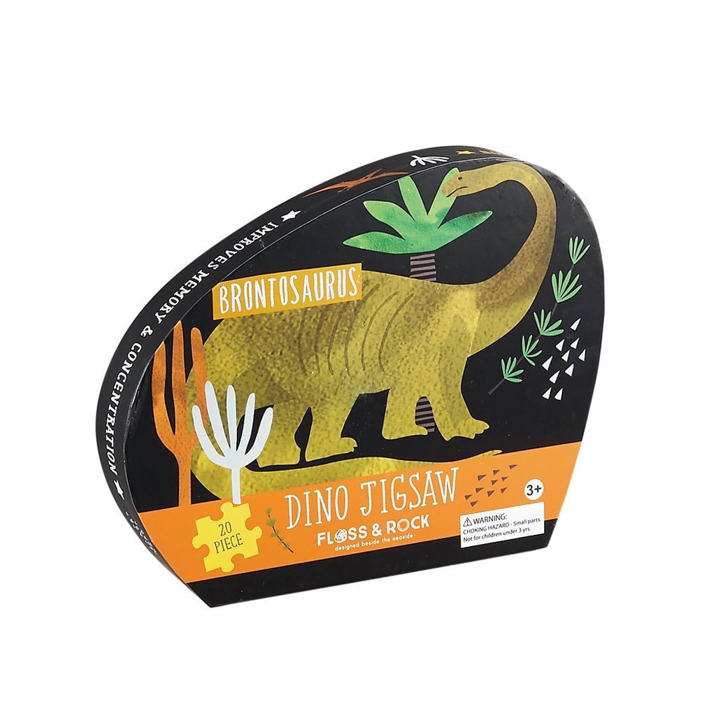 Floss & Rock Dinosaur 20-piece Puzzle - Tadpole