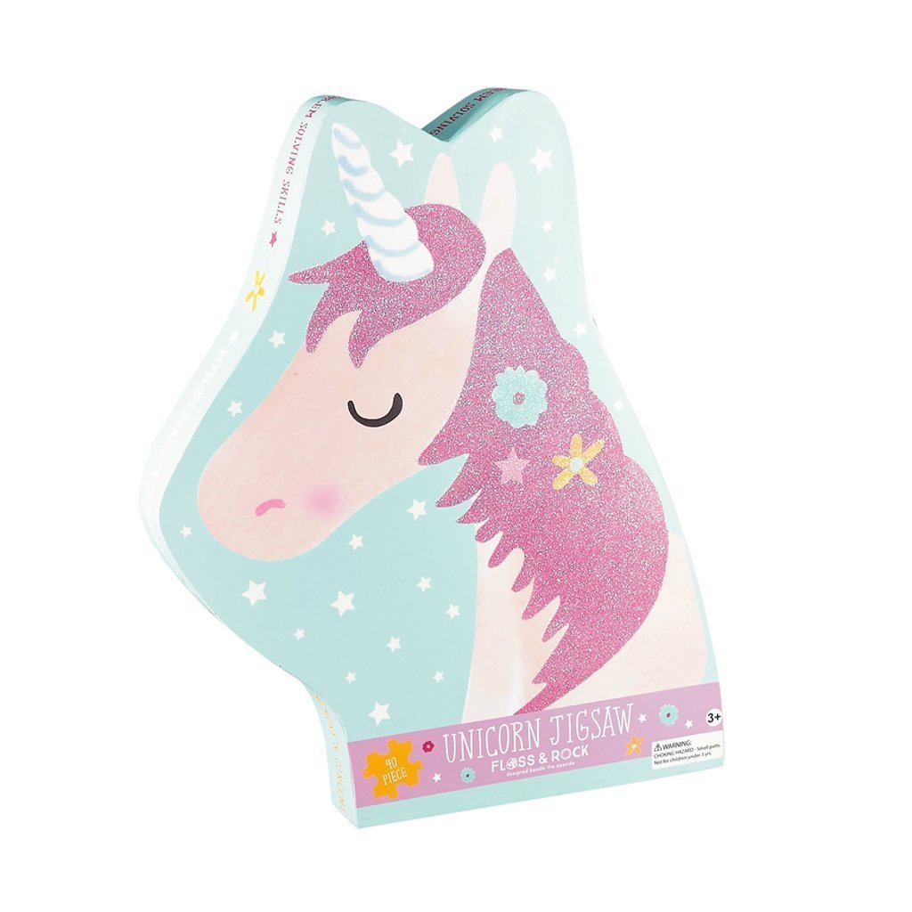 Floss & Rock Fairy Unicorn 40-piece Puzzle - Tadpole