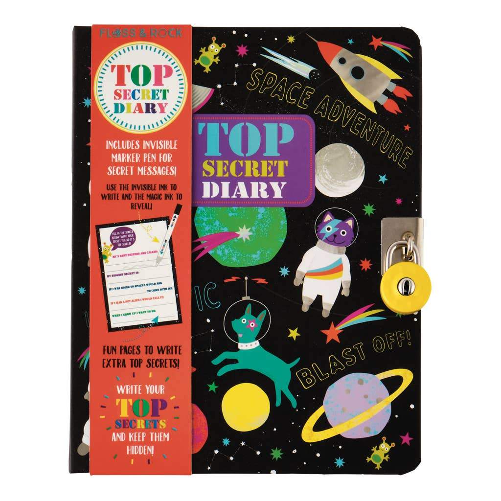 Floss & Rock Lockable Diary