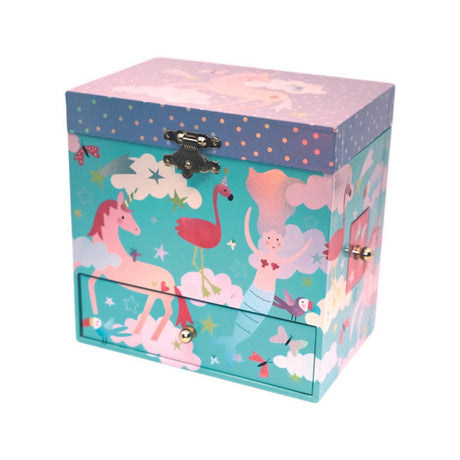 Floss & Rock Musical Jewellery Box with 3 Drawers - Fantasy - Tadpole
