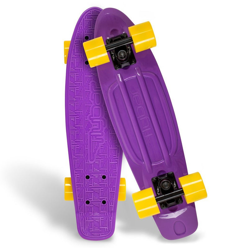 Flybar 22" Complete Skateboard Cruiser - Purple - Tadpole