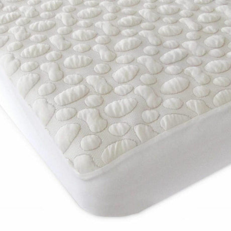 Forty Winks' plush Pebble-Puff Full Organic Cotton Mattress Pad - Tadpole