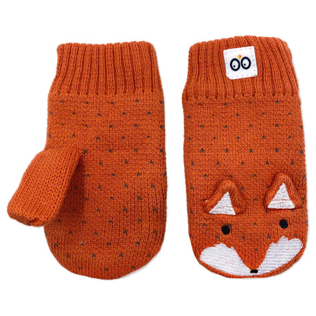 Fox Baby Knit Mittens - Tadpole