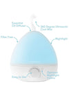Fridababy The 3-in-1 Humidifier, Diffuser & Nightlight - Tadpole