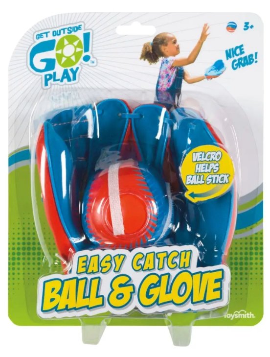 Get Outside Go! Easy Catch Ball & Glove Set - Tadpole