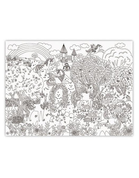 Giant Coloring Poster- Unicorn Magic - Tadpole